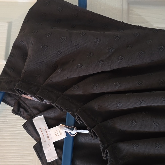 LC LAUREN CONRAD BRAND WOMEN'S BLACK SLEEVELESS LINED TOP SIZE XS - Picture 7 of 16